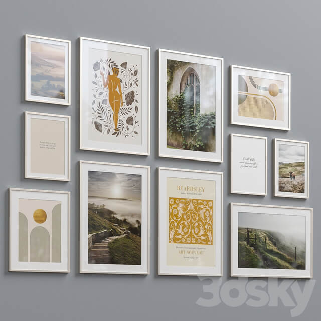 Interior Picture Frames Set 57