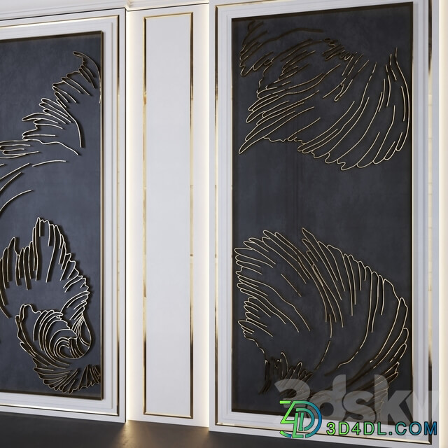 Decorative wall corall