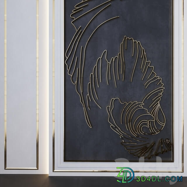 Decorative wall corall