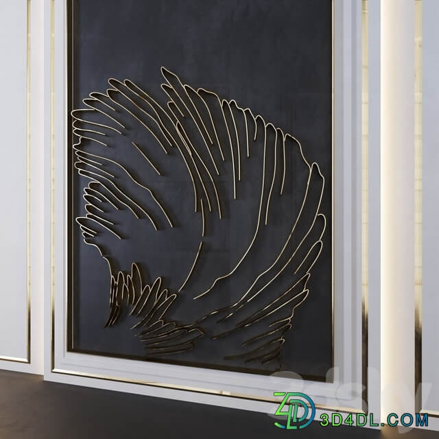 Decorative wall corall