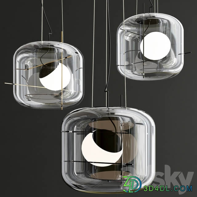 Pendant light Vistosi Plot SP CR OTL