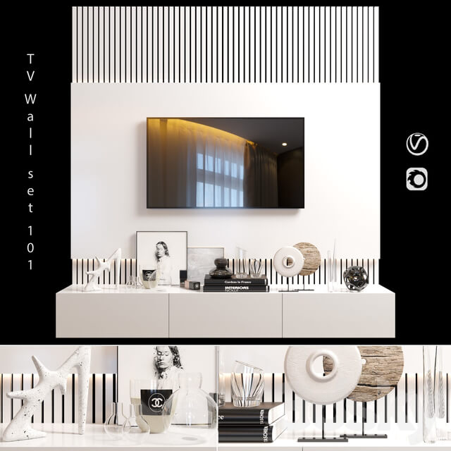 TV Wall set 101