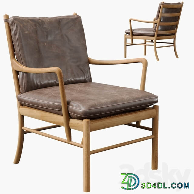 schalling OLE WANSCHER COLONIAL ARMCHAIRS