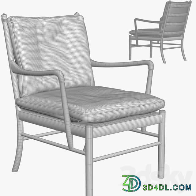 schalling OLE WANSCHER COLONIAL ARMCHAIRS