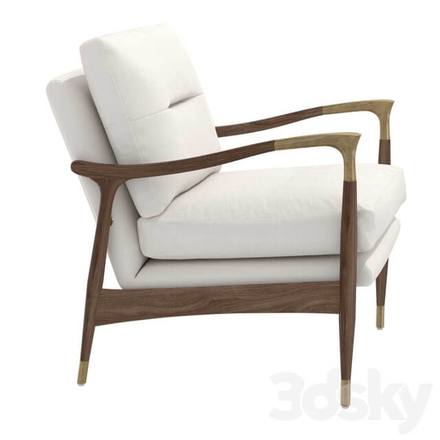 Theodore Arm Chair Natural Linen soho home