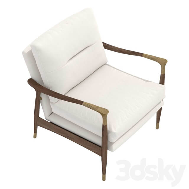 Theodore Arm Chair Natural Linen soho home