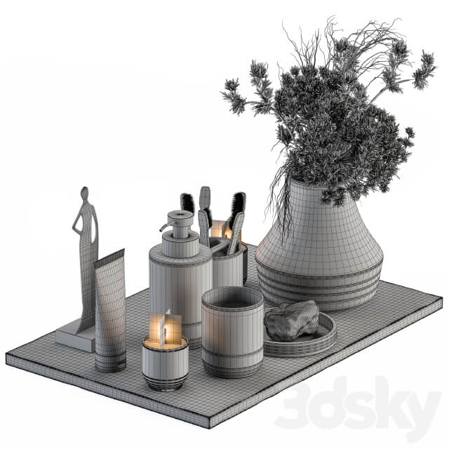 Bathroom Decor Set 08