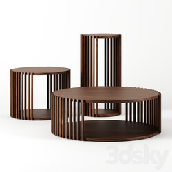 Palafitte Coffee Tables by Medulum 