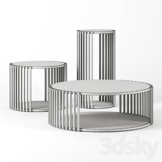 Palafitte Coffee Tables by Medulum