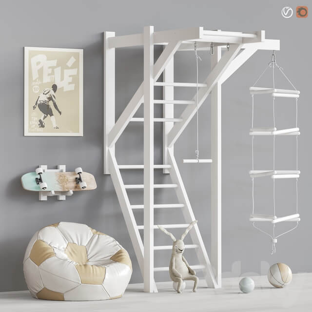 Toys and furniture set 79 Miscellaneous 3D Models