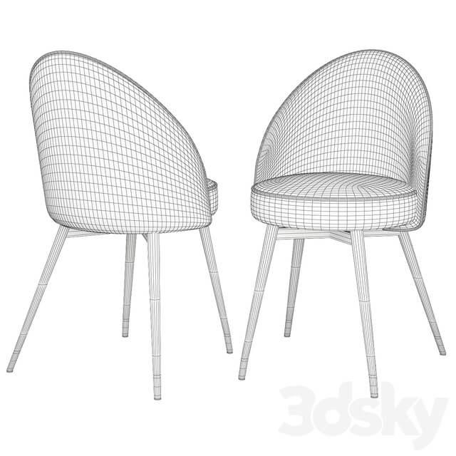 DINING CHAIR COOPER SET by eichholtz