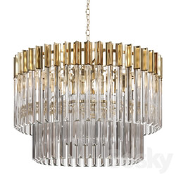 Pendant light Chandelier Loft Concept Triangular Canes Coliseum 