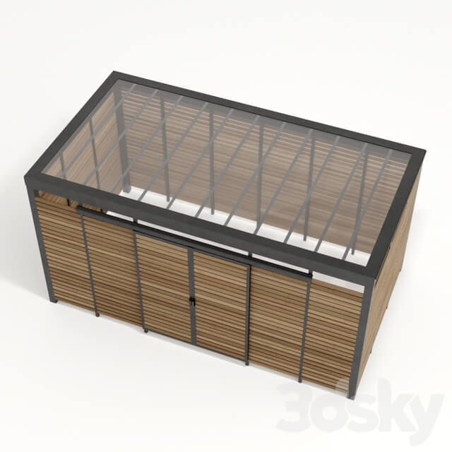 Other Adanat. Container platform Bunker for 3 tanks