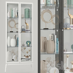 Wardrobe Display cabinets IKEA Milsbu 