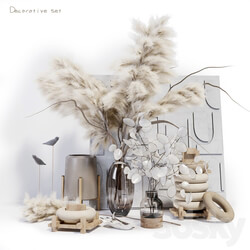 Decorative set Beige 