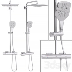 Faucet Shower system Grohe Rainshower Smartactive Cube 310 