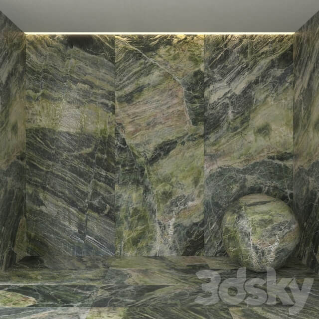 Alga green marble