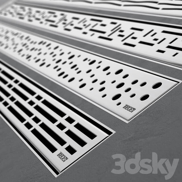 Shower Channels Floor Drains Tece and Ravak