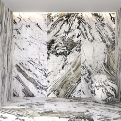 Explosion black marble 