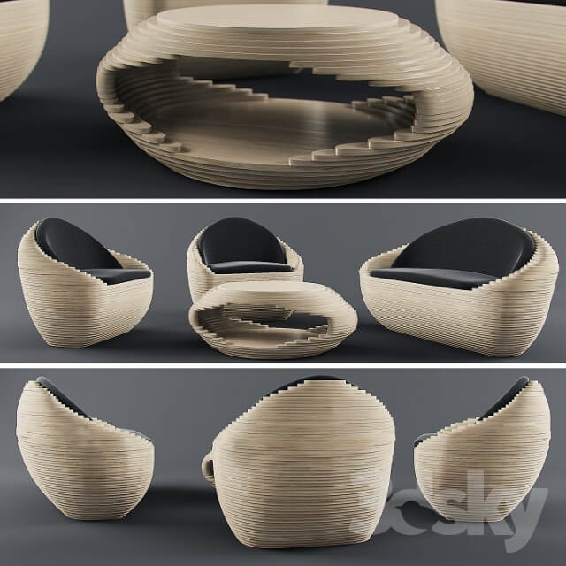 Table Chair set of furniture