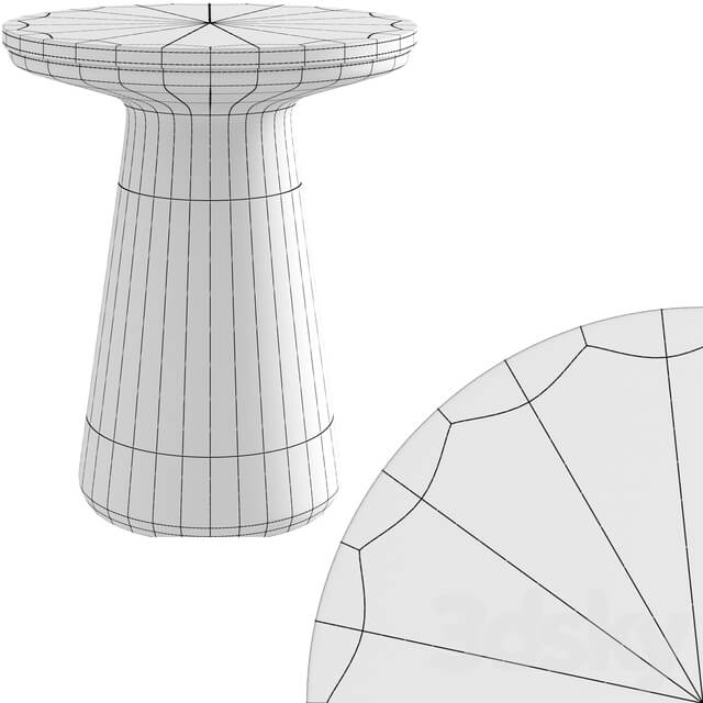 Coffee table Corner design Mush