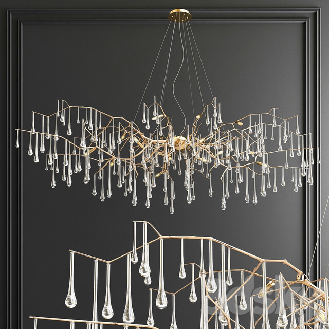 Pendant light Four Exclusive Chandelier Collection 83 Serip