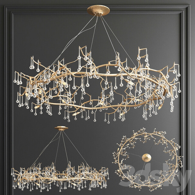 Pendant light Four Exclusive Chandelier Collection 83 Serip