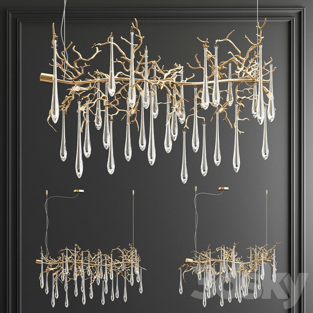 Pendant light Four Exclusive Chandelier Collection 83 Serip