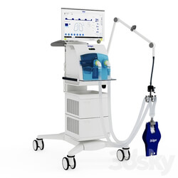 Artificial lung ventilator Dräger Evita V800 