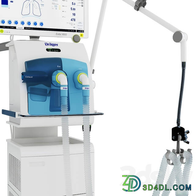 Artificial lung ventilator Dräger Evita V800
