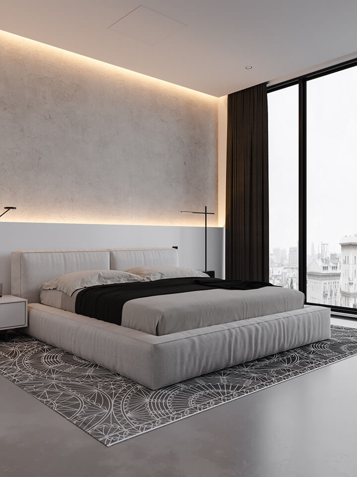  Interior BedRoom Model By Nguyen Trung