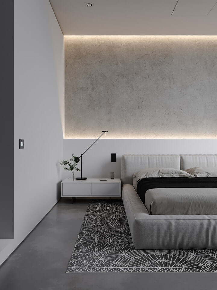  Interior BedRoom Model By Nguyen Trung