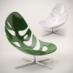 Monstera lounge chair by Philip Ahlstrom Armchair leaf monstera 