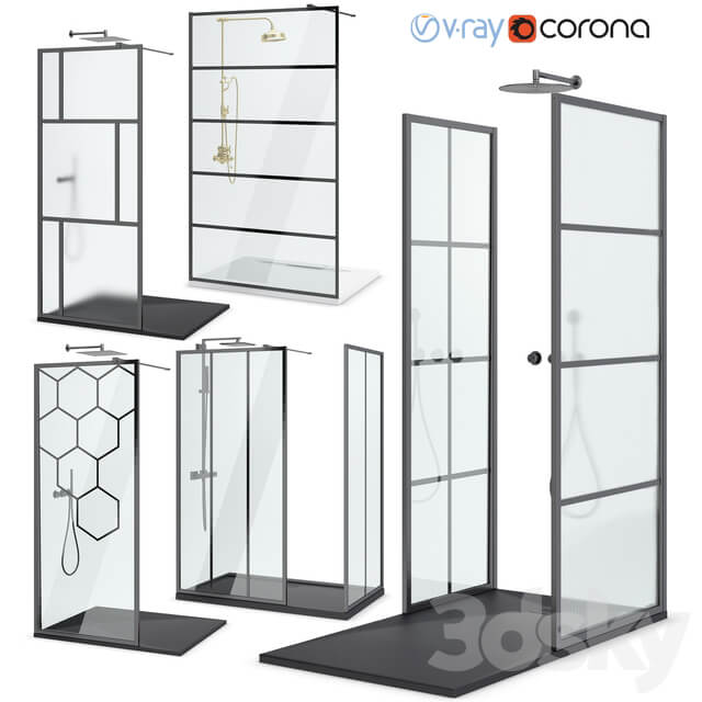 Shower panels West One Bathrooms set 109