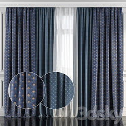 Curtains with window 144 