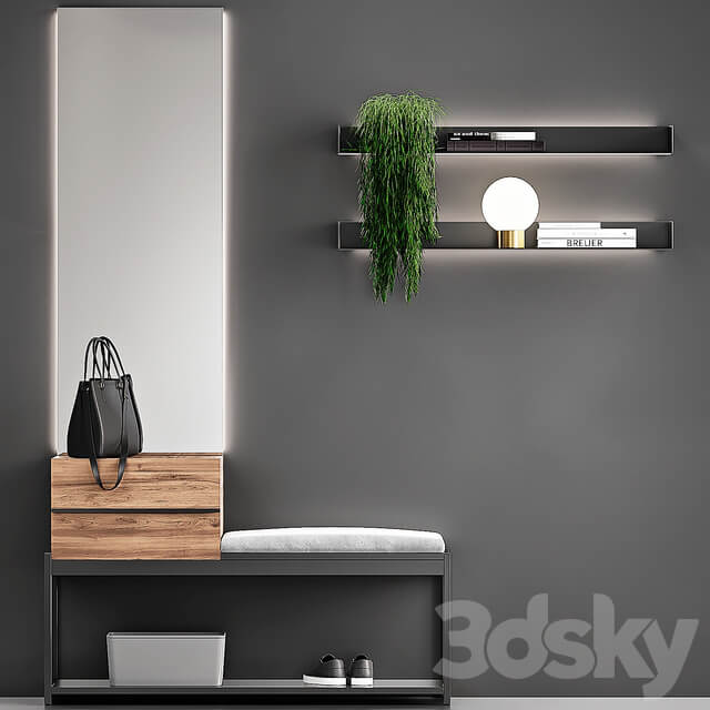 Birex Domi hallway 3D Models