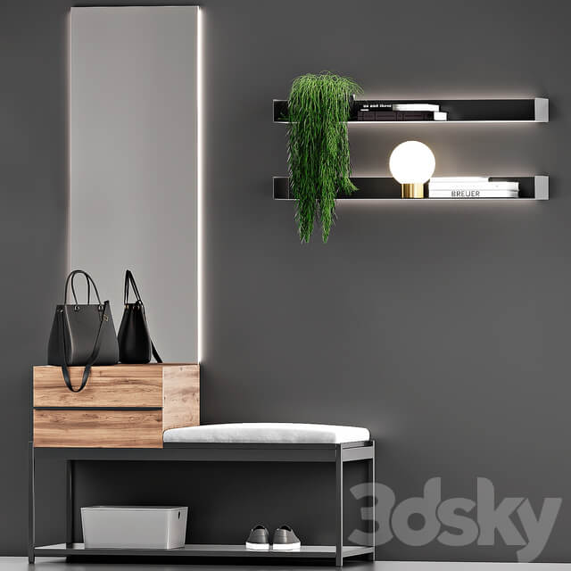 Birex Domi hallway 3D Models