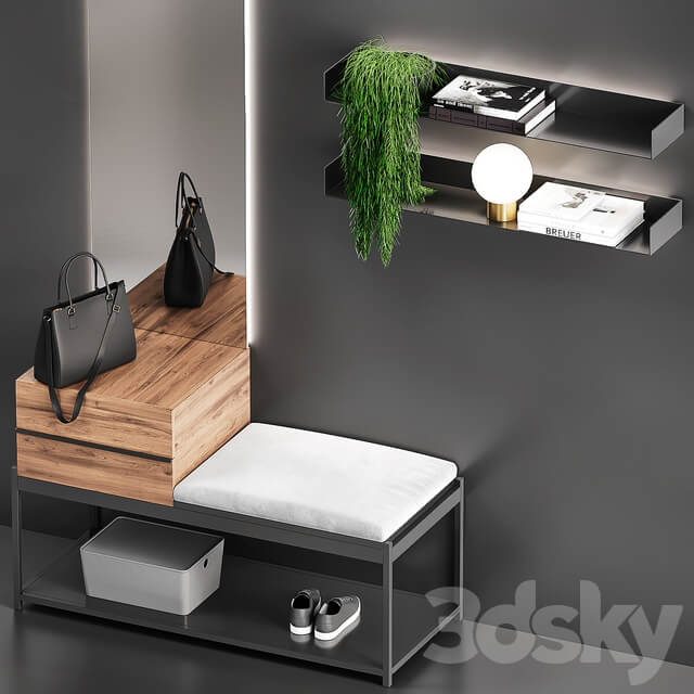 Birex Domi hallway 3D Models