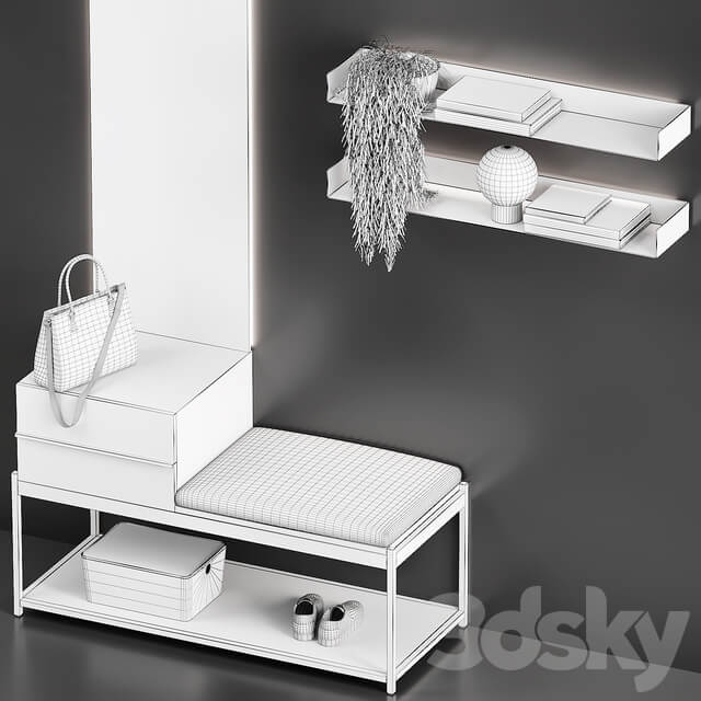 Birex Domi hallway 3D Models