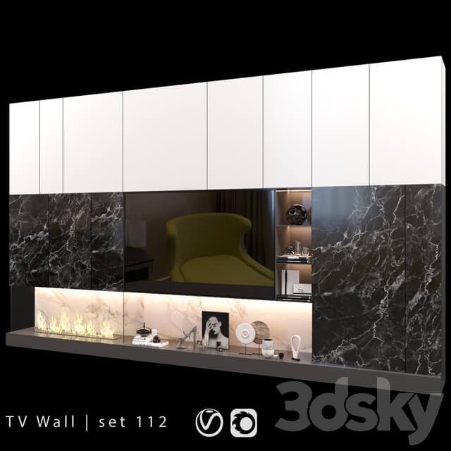 TV Wall set 112