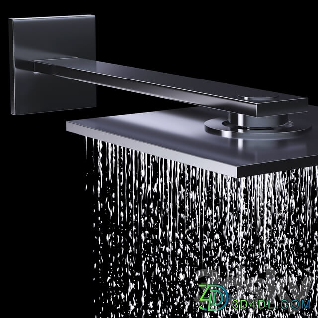 Faucet Overhead shower 300 300 2jet with shower arm