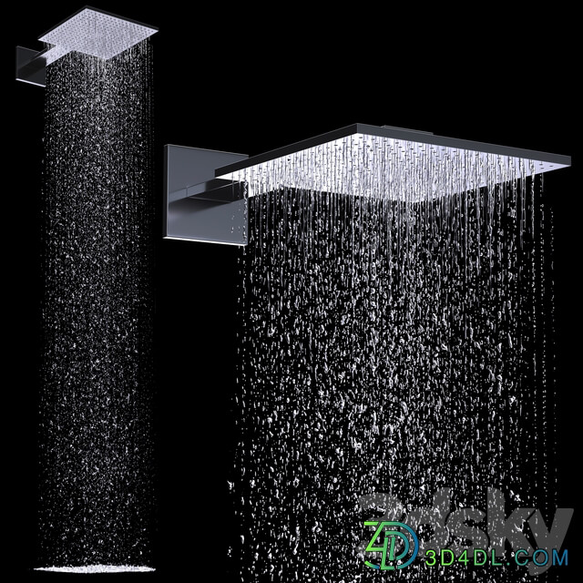Faucet Overhead shower 300 300 2jet with shower arm