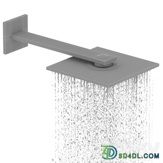 Faucet Overhead shower 300 300 2jet with shower arm