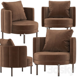 Armchair Minotti Torii 