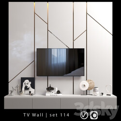 TV Wall set 114 
