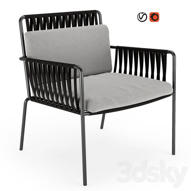 Net Club Armchair by Kettal