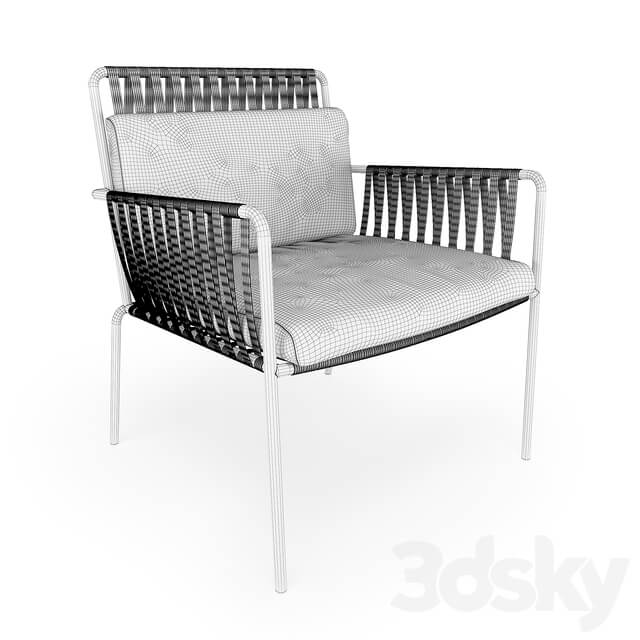Net Club Armchair by Kettal