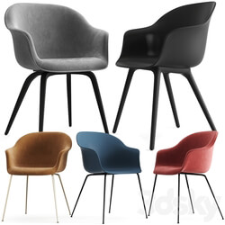 Gubi Bat Dining Chair Collection 
