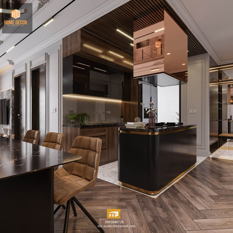 3D Interior Kitchen – Livingroom 274 Scene 3dsmax By Do Dinh Manh