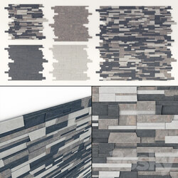 Other decorative objects Wall Clincer rock panel n1 Wall clinker rock panel 